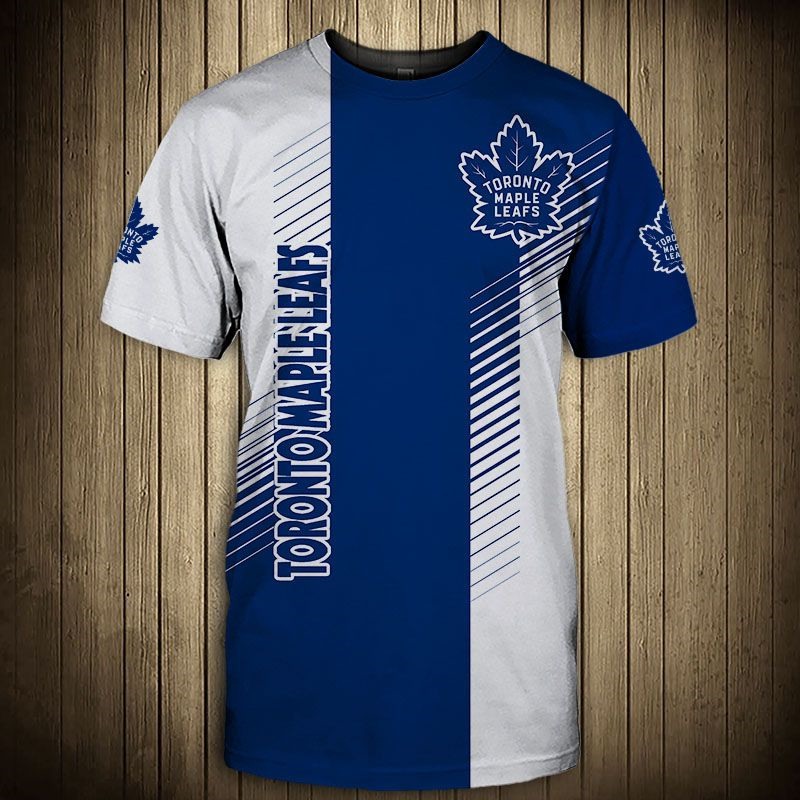 Toronto Maple Leafs T-Shirt 3D cool design short Sleeve