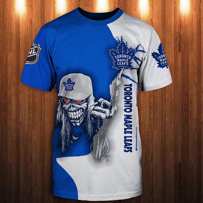Toronto Maple Leafs T-shirt 3D Ultra Death gift for Halloween