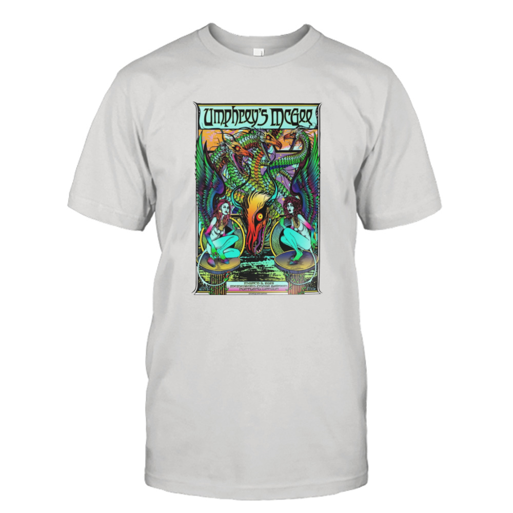 Umphreys McGee March 5 2023 McMenamins Crystal Ballroom Portland Orleans Poster shirt