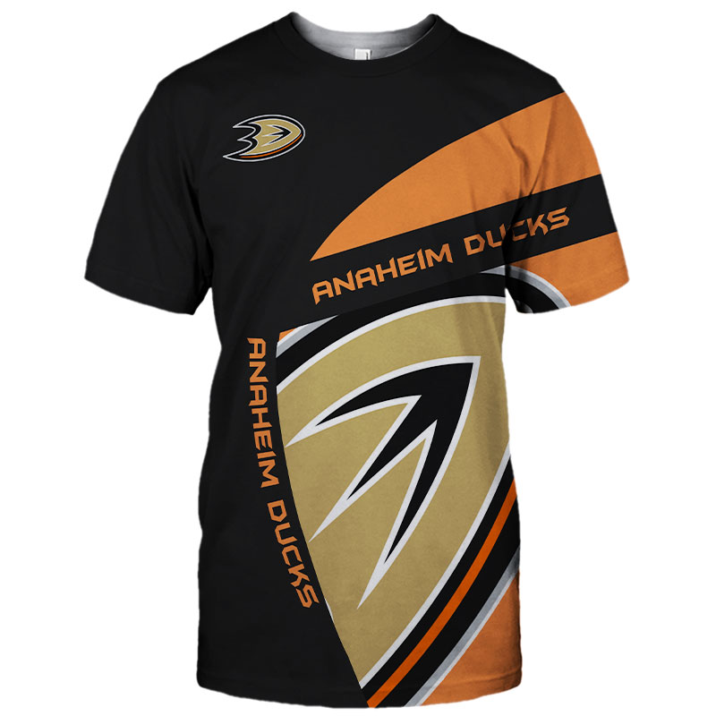 Anaheim Ducks T-shirt 3D cute short Sleeve gift for fans