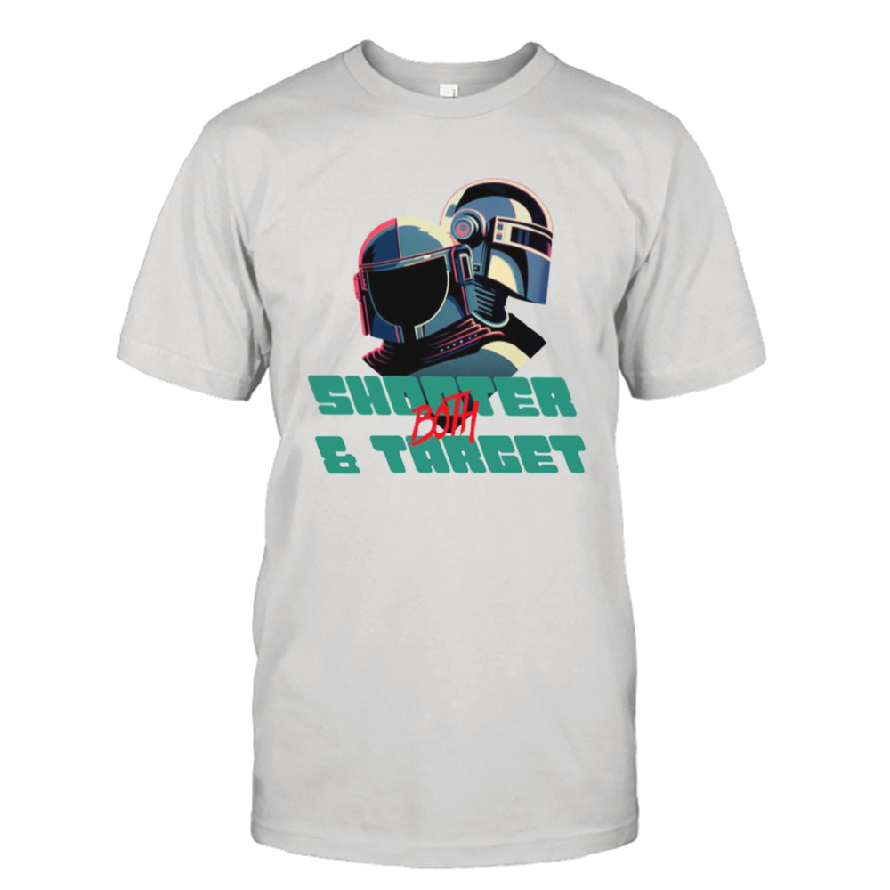Both Shooter & Target The Mandalorian shirt