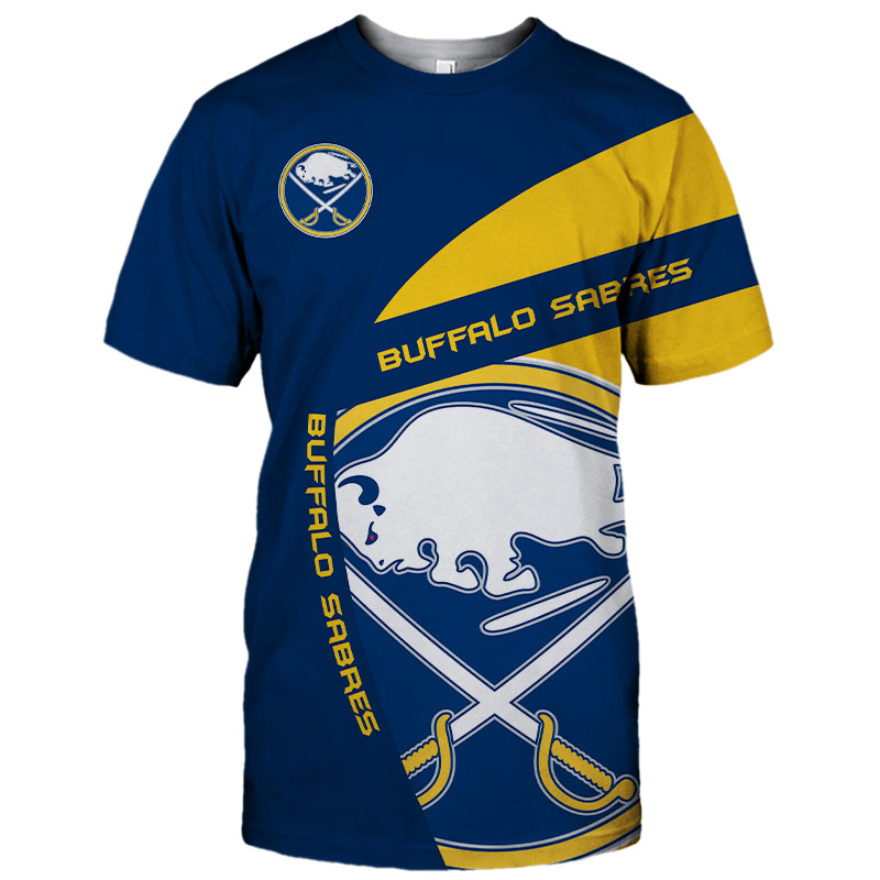 Buffalo Sabres T-shirt 3D cute short Sleeve gift for fans