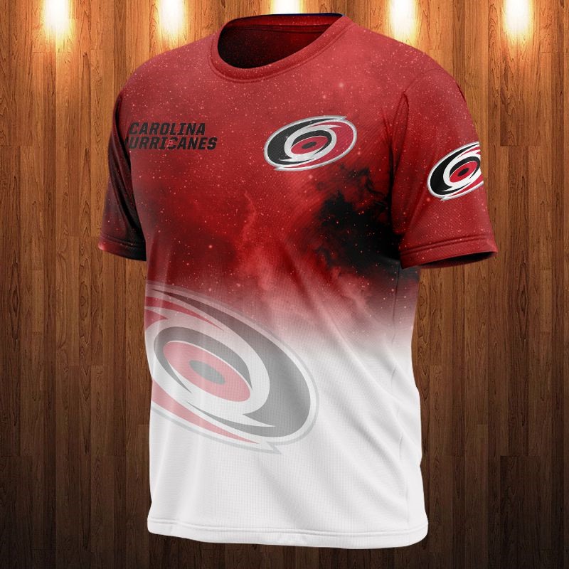 Carolina Hurricanes T-shirt 3D Galaxy graphic gift for fan