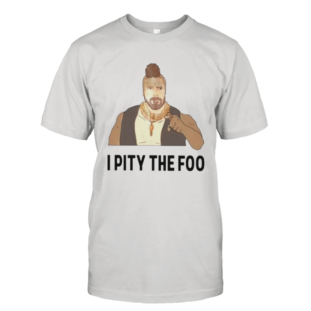 Dave Grohl Mr.T I Pity The Foo shirt