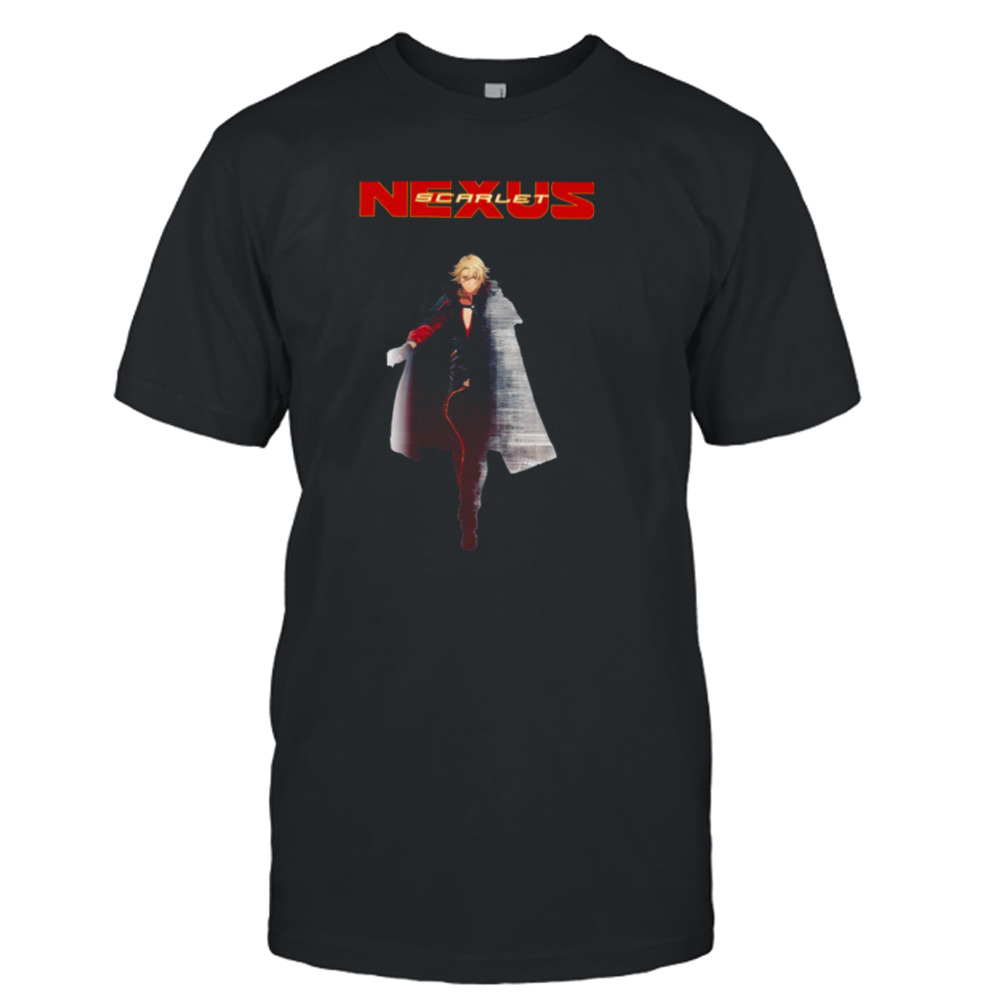 Distressed Design Game Online Scarlet Nexus shirt