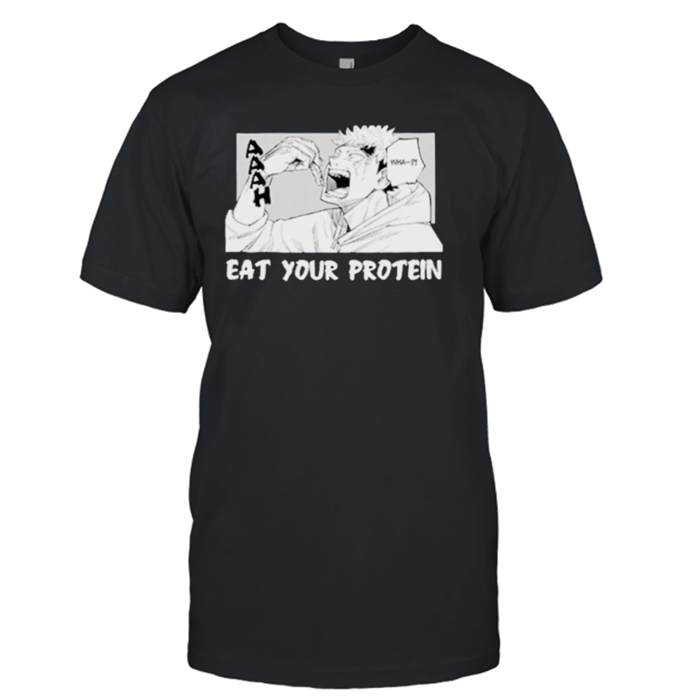 Jujutsu kaisen eat your protein shirt