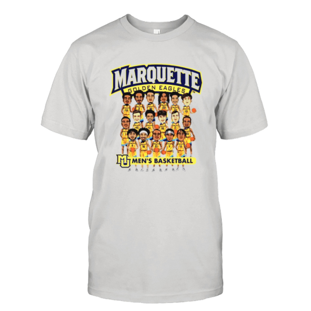 Marquette golden eagles men’s basketball cartoon shirt