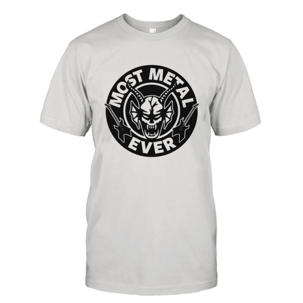Most metal ever Stranger Things shirt