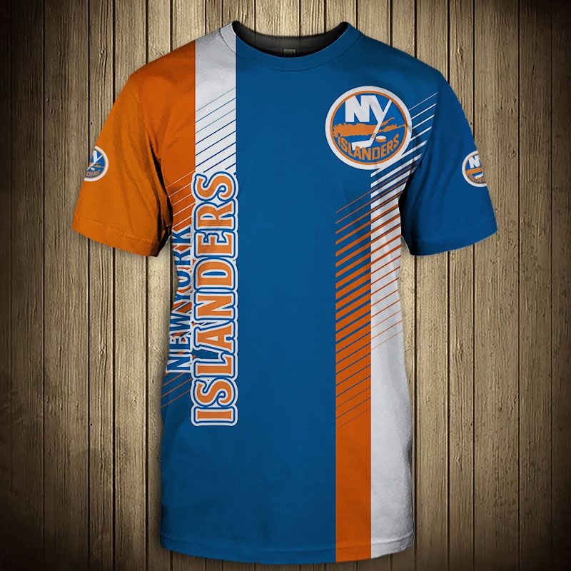 New York Islanders T-Shirt 3D cool design short Sleeve