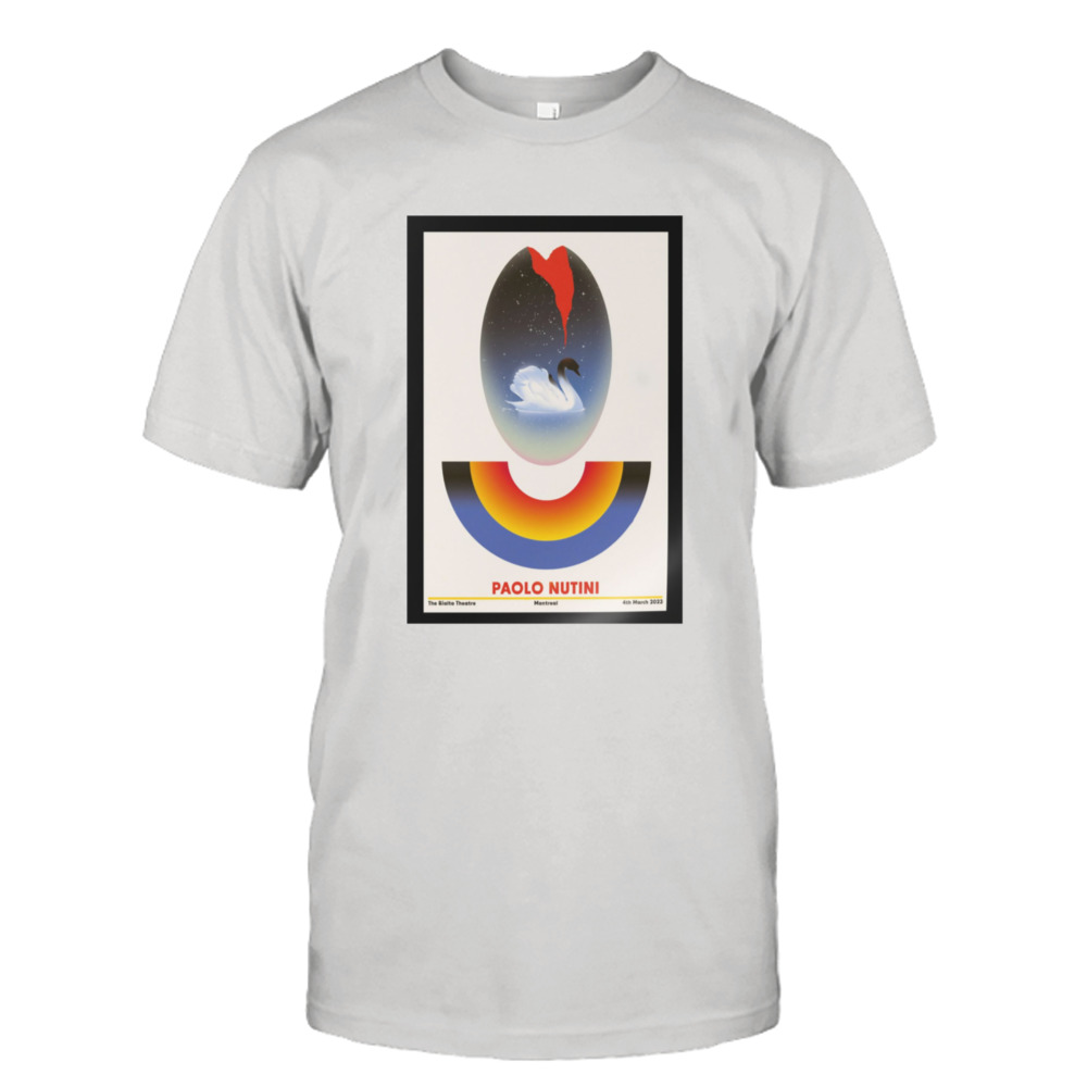 Paolo Nutini March 4 2023 The Rialto Theatre Montreal Poster shirt