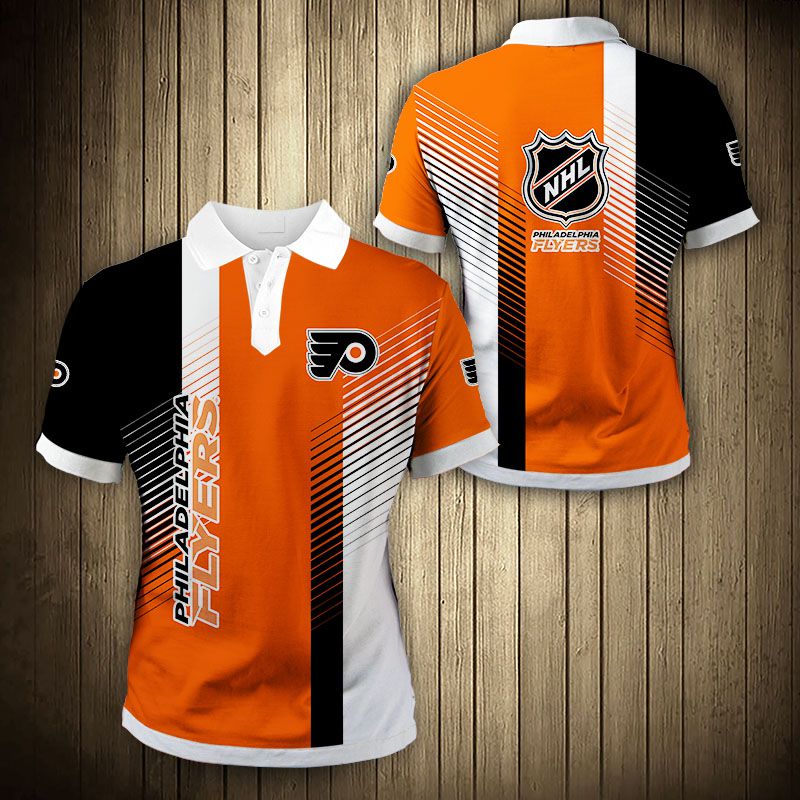 Philadelphia Flyers Polo Shirt cool design Summer