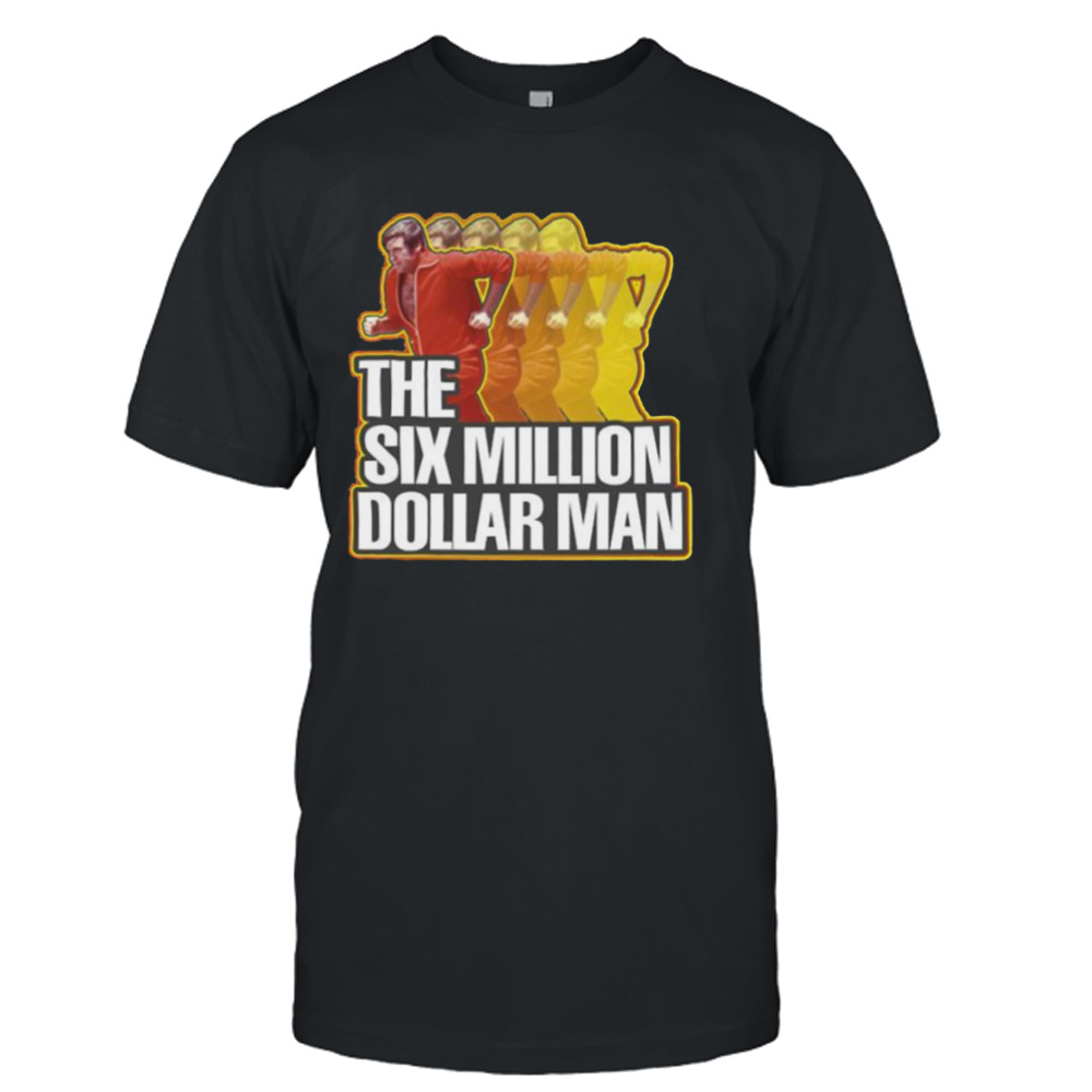 Vintage Photograp Six Million Dollar Man shirt