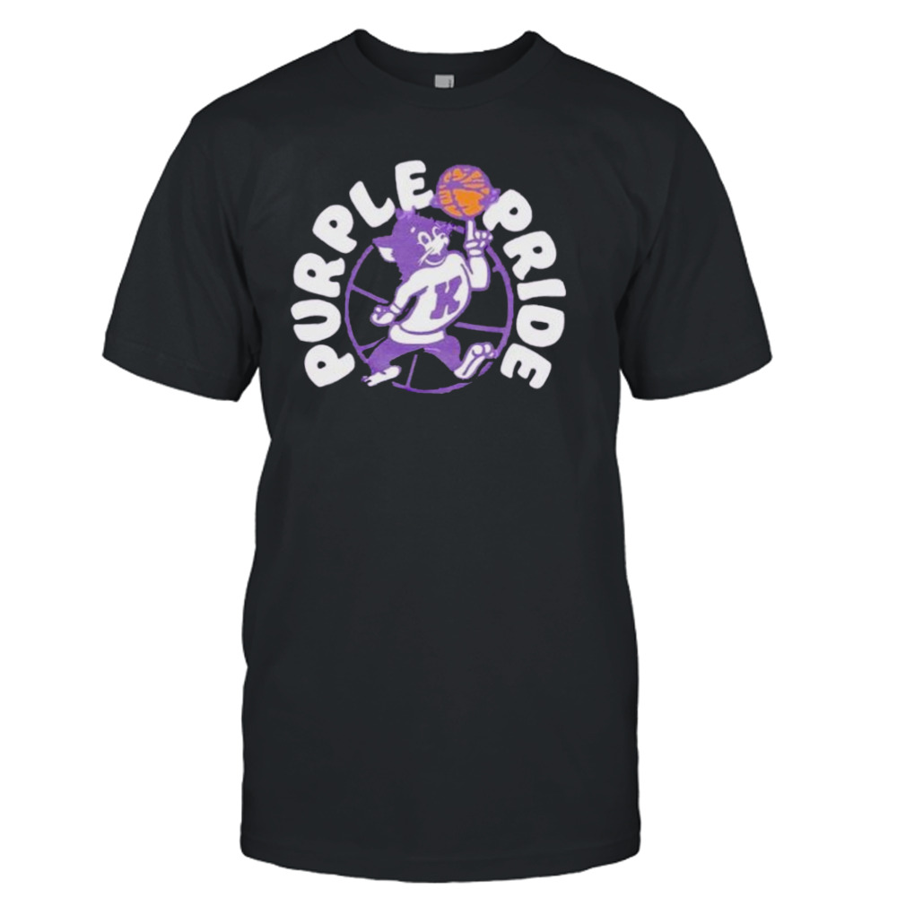 kansas State Wildcats basketball purple pride shirt