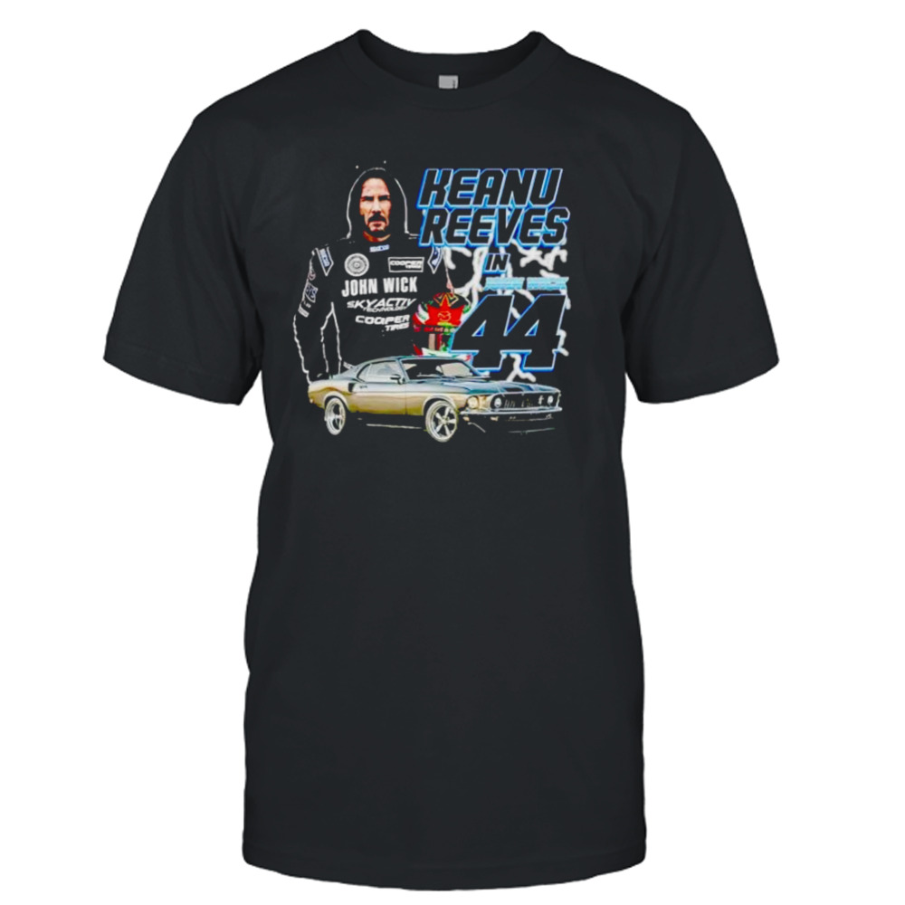 keanu Reeves in 44 John Wick shirt