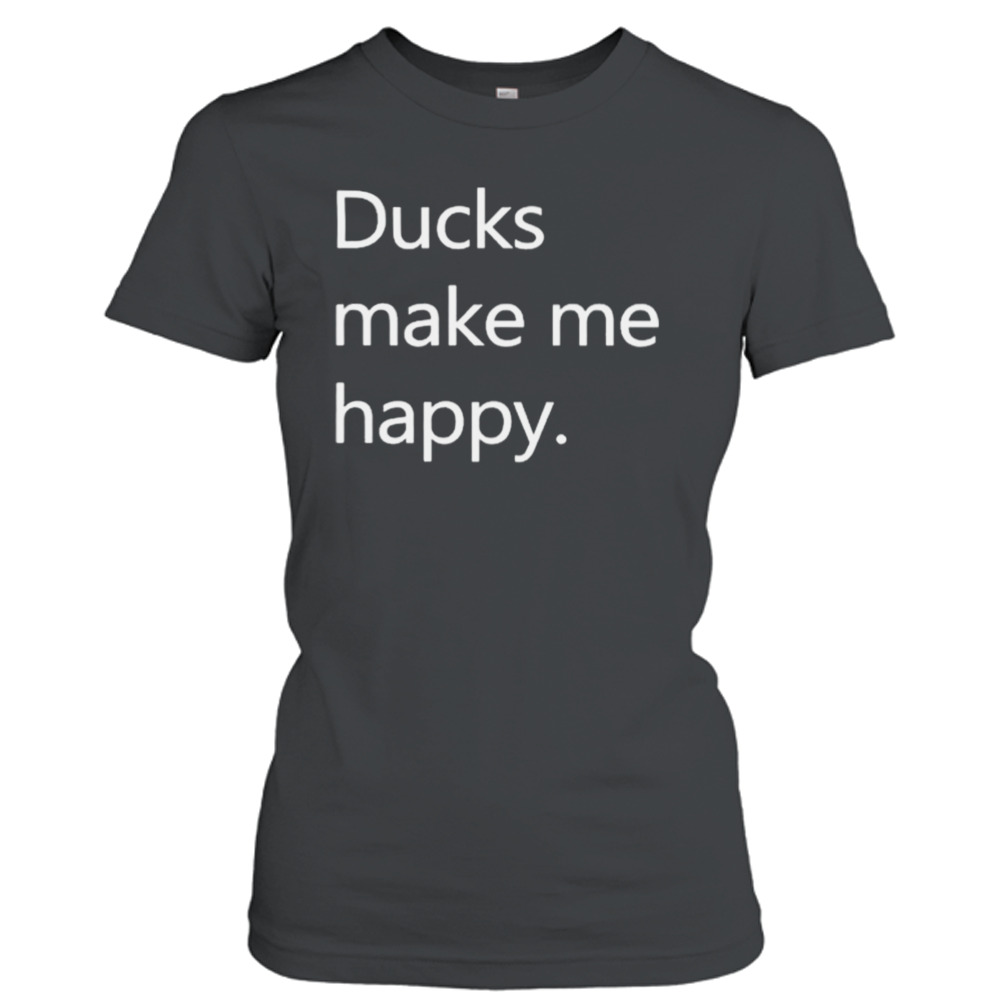 Konserveringsmiddel Institut Martin Luther King Junior Ducks Make Me Happy Howie Mande Shirt