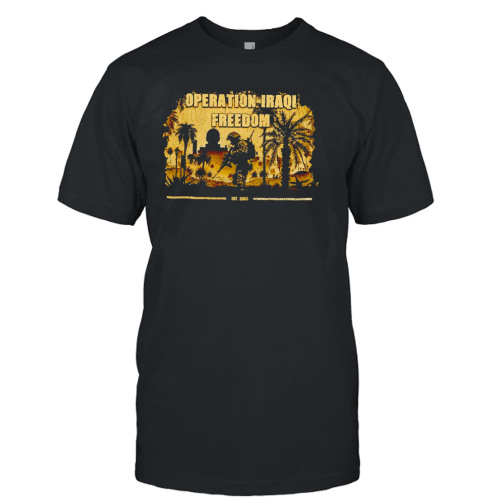 Operation iraqi freedom 20th anniversary shirt