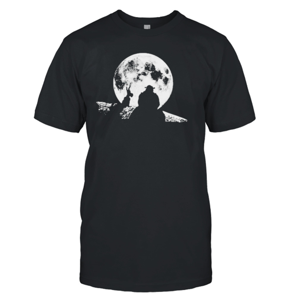 Shrek Donkey moon shirt