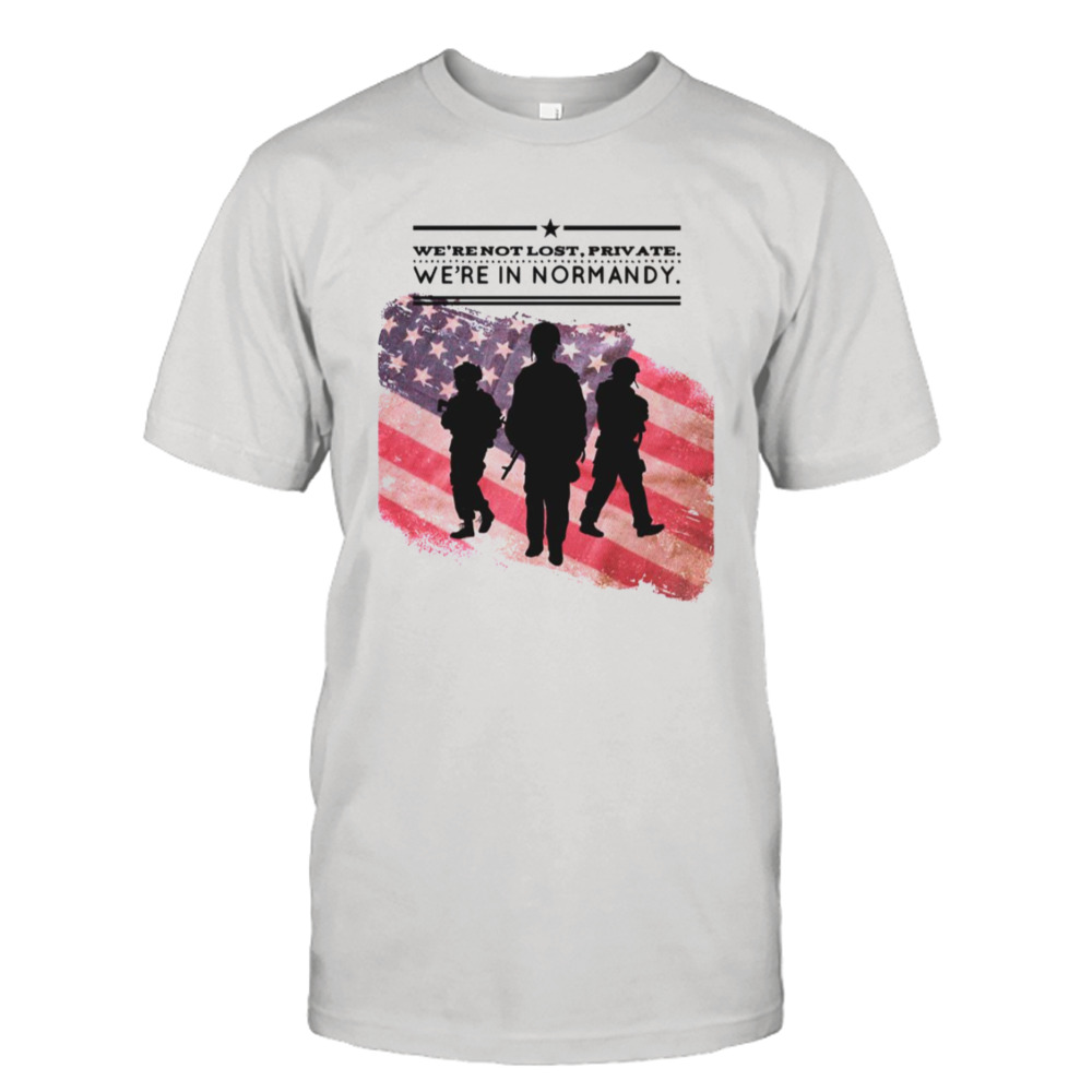 We Are In Normandy Band Of Brothers shirt