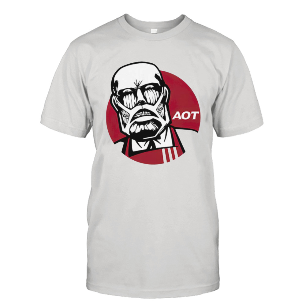AOT Attack on Titan KFC shirt