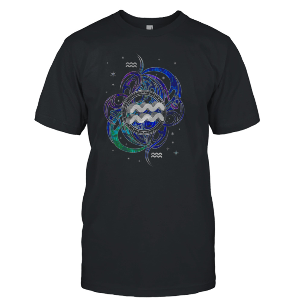 Aquarius Zodiac Sign Air Element shirt