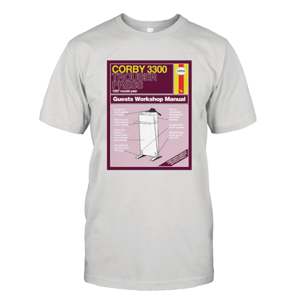 Corby 3300 trouser press shirt