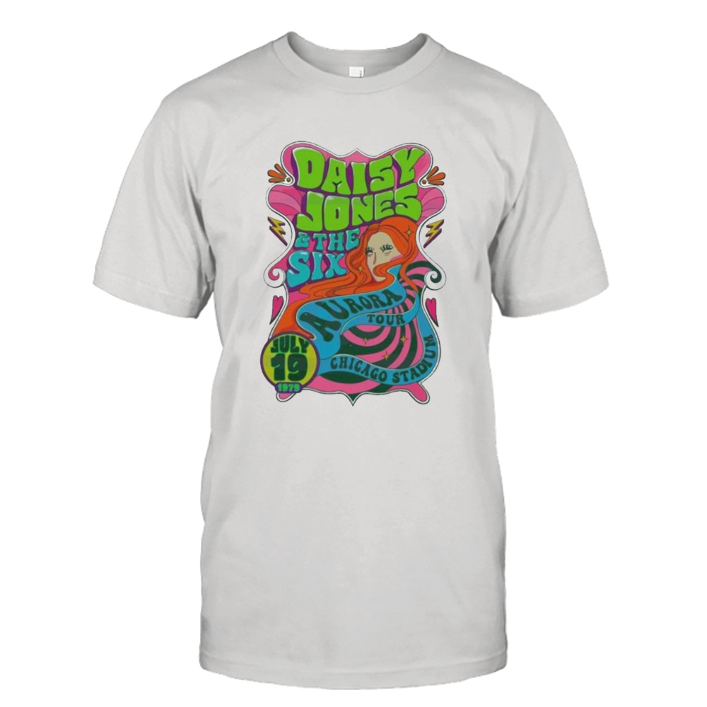 Daisy Jones And The Six Band Concert Aurora World Tour Shirt