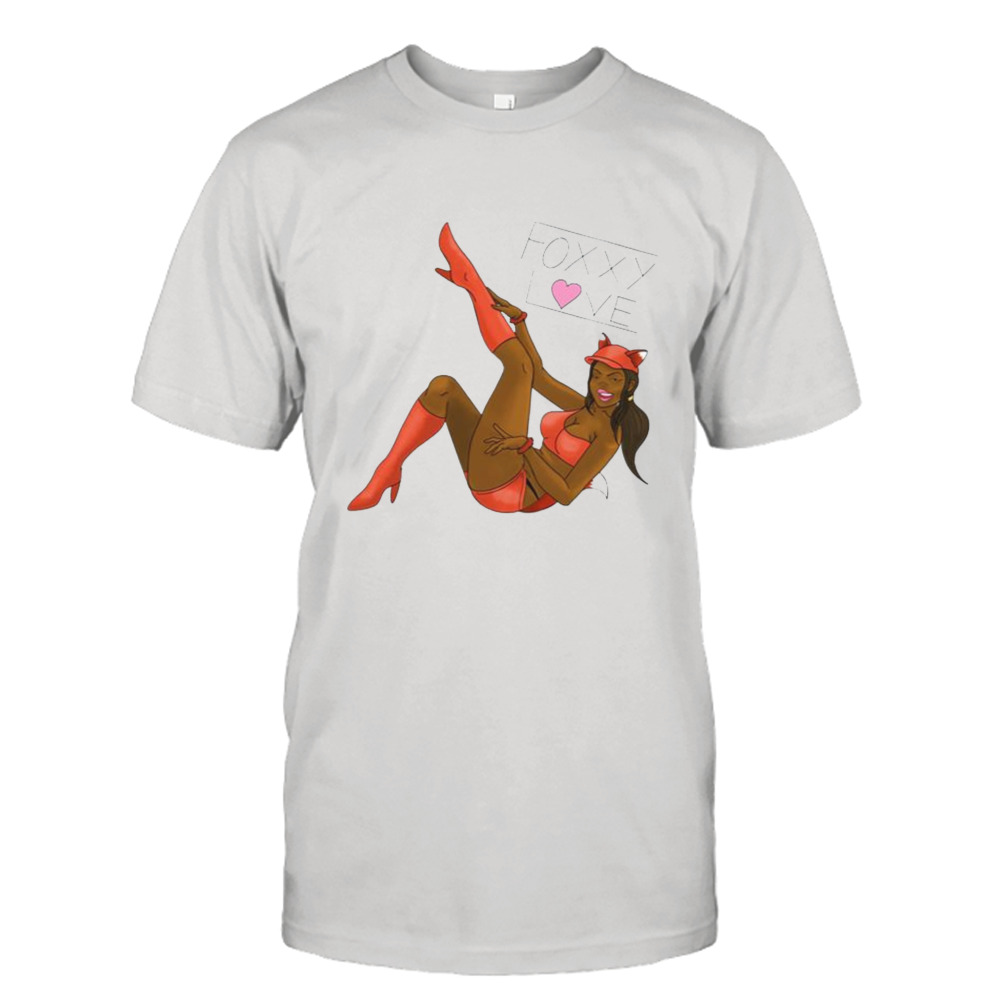 Foxxy Love Pin Up Girl Drawn Together shirt