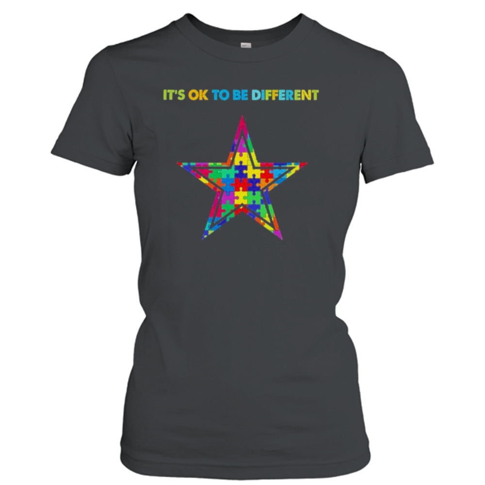 Dallas Cowboys Autism it's ok to be different shirt, hoodie