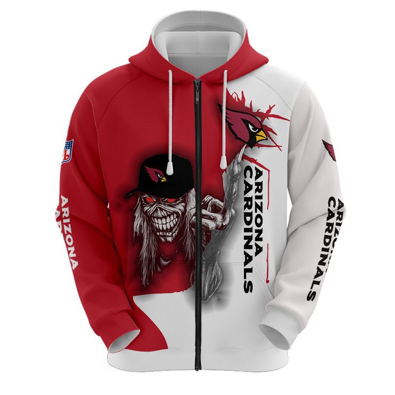 Cheapest NFL Hoodies 3D Men Arizona Cardinals Hoodies Sweatshirt