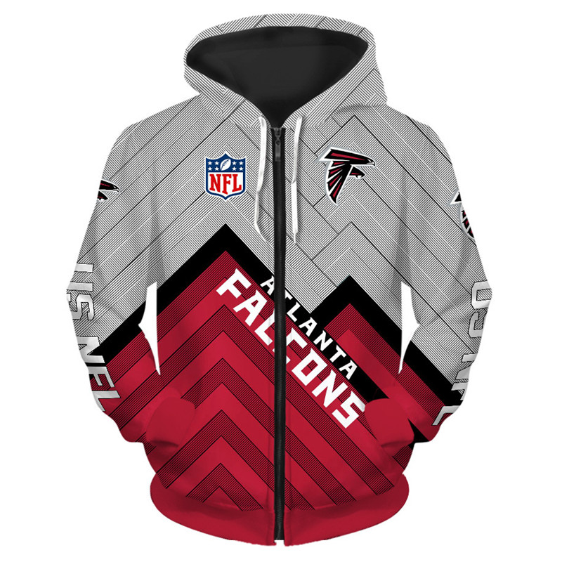 Atlanta Falcons Hoodie 3D cheap Long Sweatshirt Pullover size S-5XL