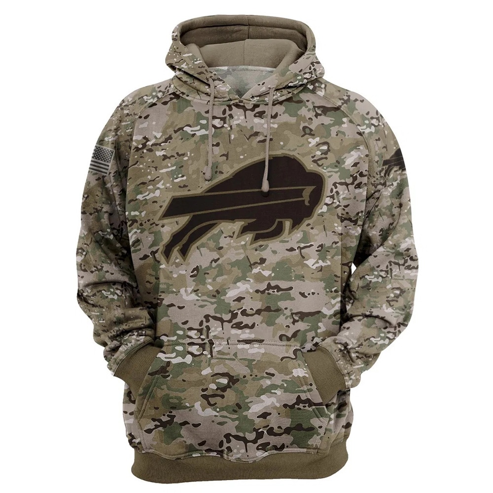 Buffalo Bills Hoodie Army graphic Sweatshirt Pullover gift for fans