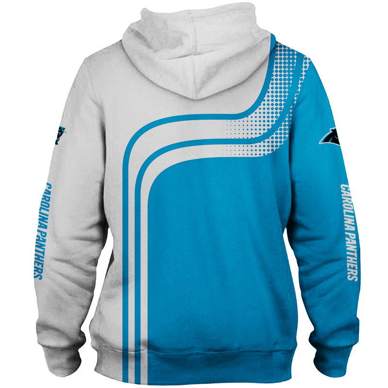 Carolina Panthers Hoodie 3D one way Sweatshirt