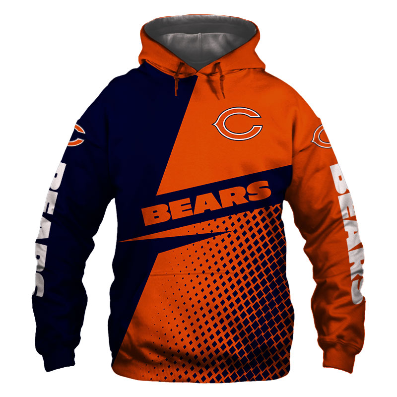 Chicago Bears Hoodie longsleve Sweatshirt for fan