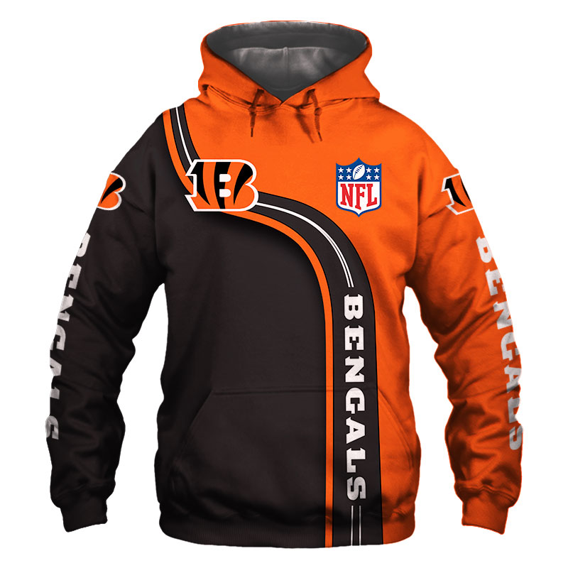 Cincinnati Bengals Hoodie 3D cute Sweatshirt Pullover gift for fans