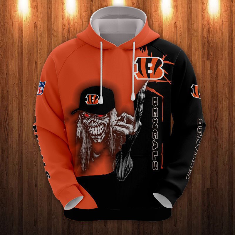 Cincinnati Bengals Hoodie ultra death graphic gift for Halloween