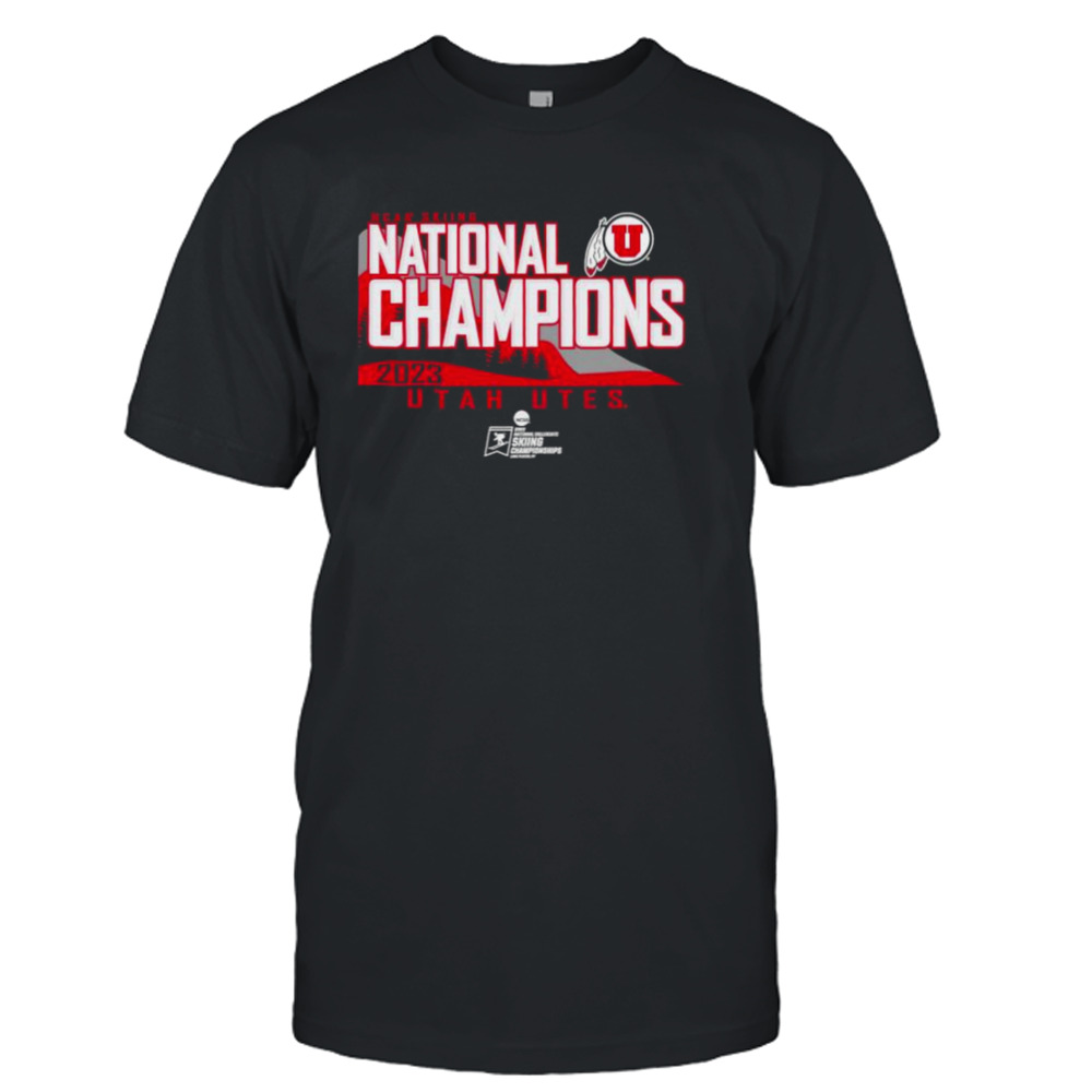 2023 NCAA Skiing National Champions Utah Utes T-Shirt