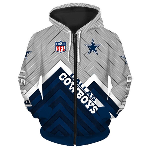 Dallas Cowboys Hoodie 3D cheap Long Sweatshirt Pullover size S-5XL