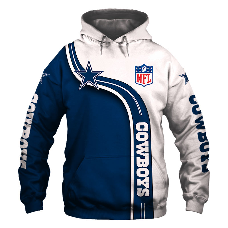 Dallas Cowboys Hoodie 3D Halloween Horror Night Gift For Fans