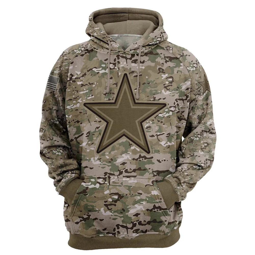 Dallas Cowboys Hoodie Army graphic Sweatshirt Pullover gift for fans