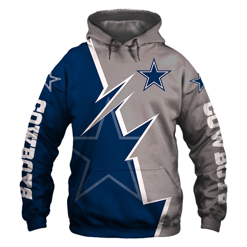 Dallas Cowboys Hoodie 3D Halloween Horror Night Gift For Fans