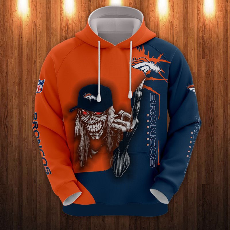 Denver Broncos Hoodie ultra death graphic gift for Halloween