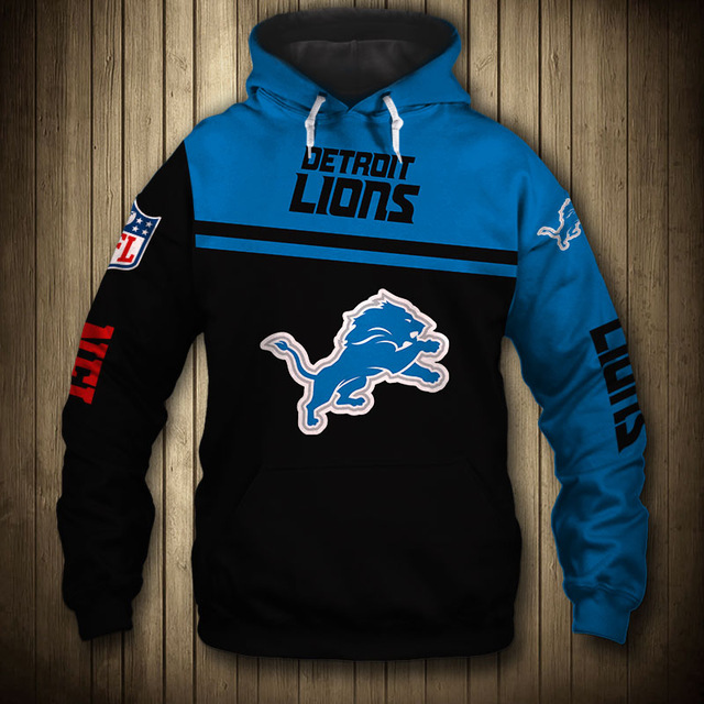 Detroit Lions Hoodies, Lions Pullover Hoodie