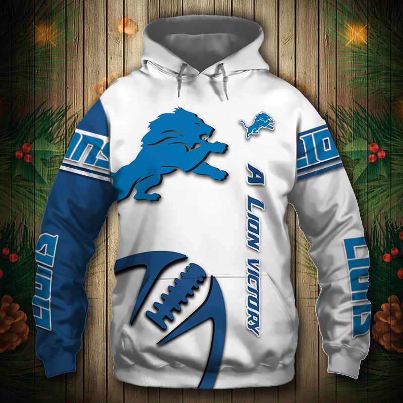 Detroit Lions Sweatshirt For Men And Women 3d Hoodie All Over