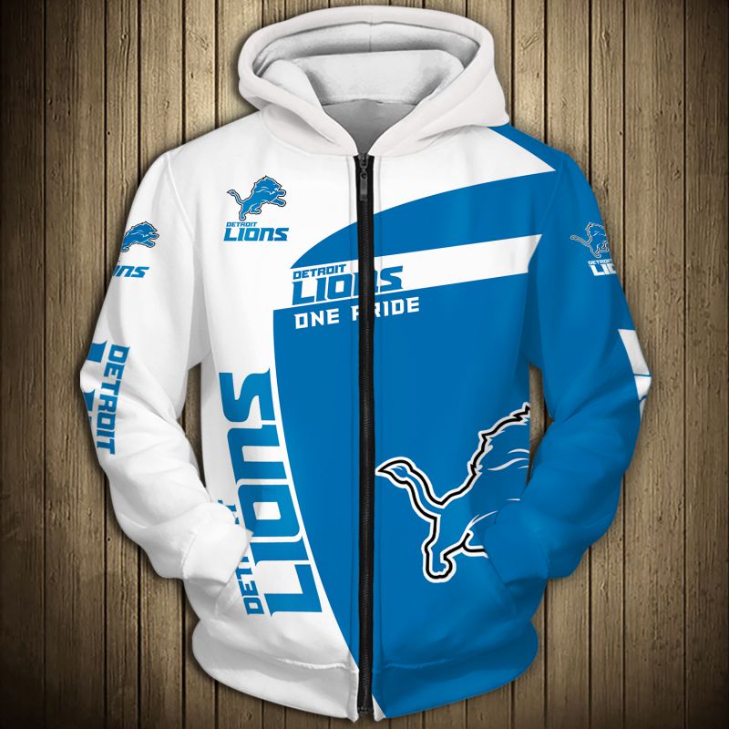 Shop Detroit Lions Military Hoodie