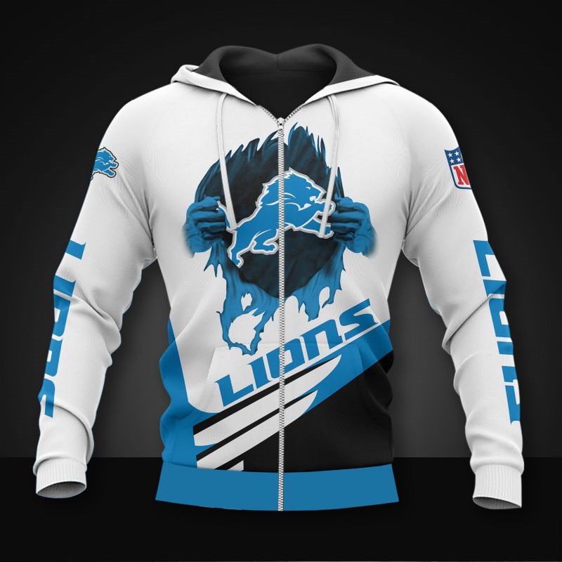 NFL Detroit Lions 3D Hoodie Best Gift For Fans