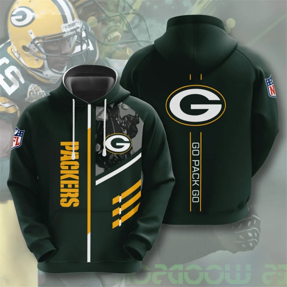 NEW FASHION 2023 Green Bay Packers T-shirts lightning graphic gift for men