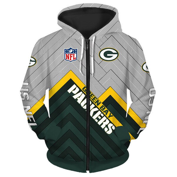 Green Bay Packers hoodies 3D cheap Long Sweatshirt Pullover size S-5XL