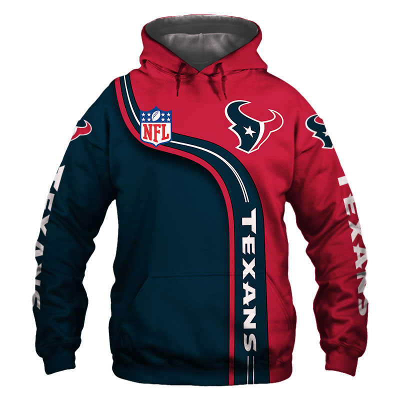 Houston Texans Hoodie 3D cute Sweatshirt Pullover gift for fans