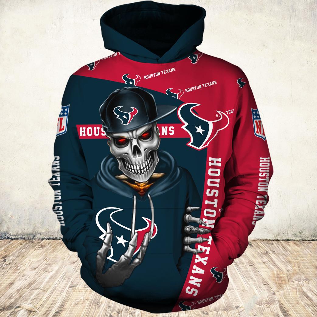 Houston Texans Hoodies Cute deaths graphic gift for men