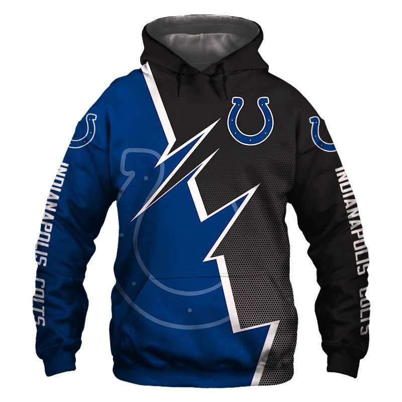 Indianapolis Colts hoodie Zigzag graphic Sweatshirt gift for fans